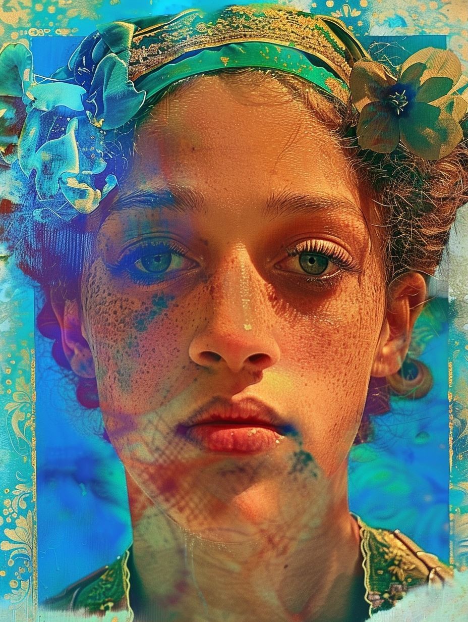Azure Dream Portrait