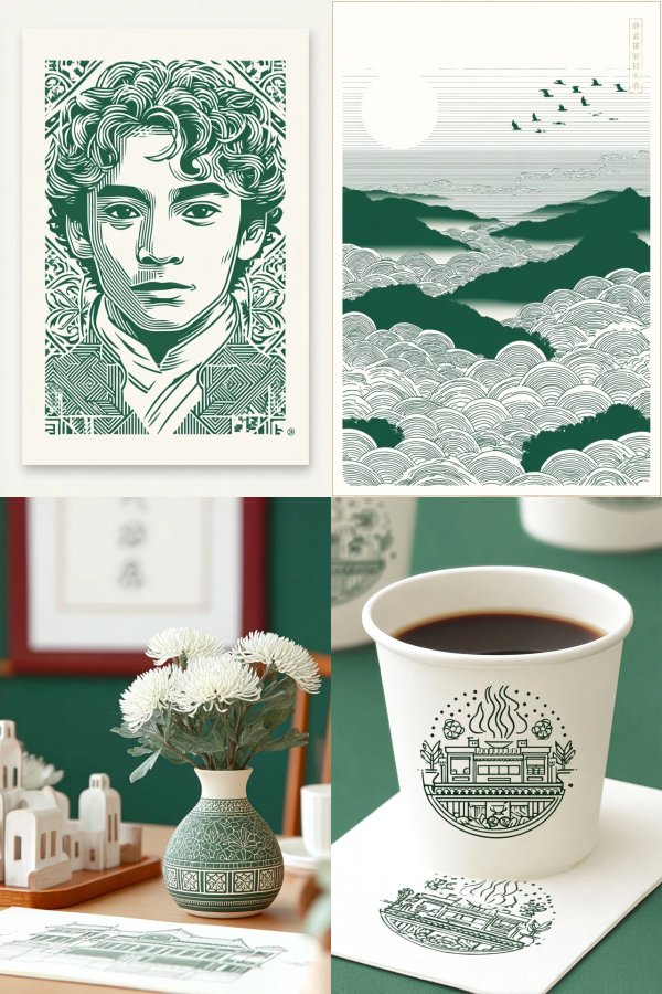 Emerald Engraving