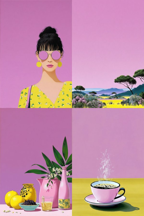 Neon Pastel Chic