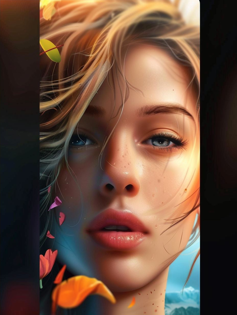 Golden Hour Ethereal Portrait