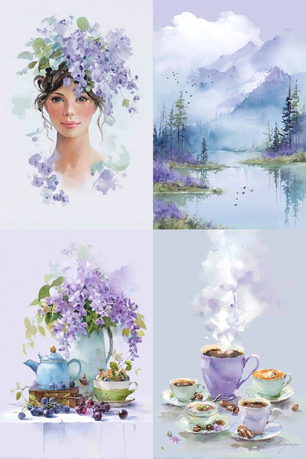 Lavender Dream Portrait