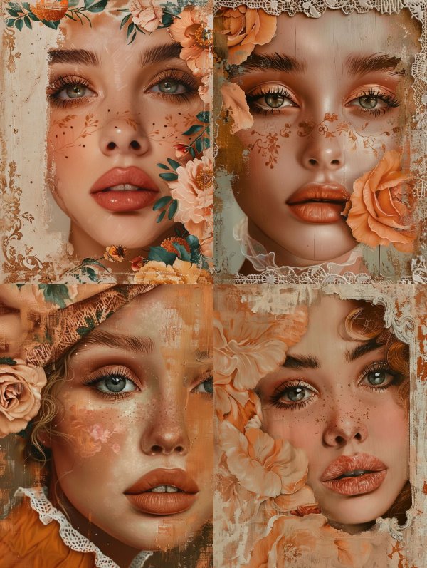 Floral Ethereal Portrait