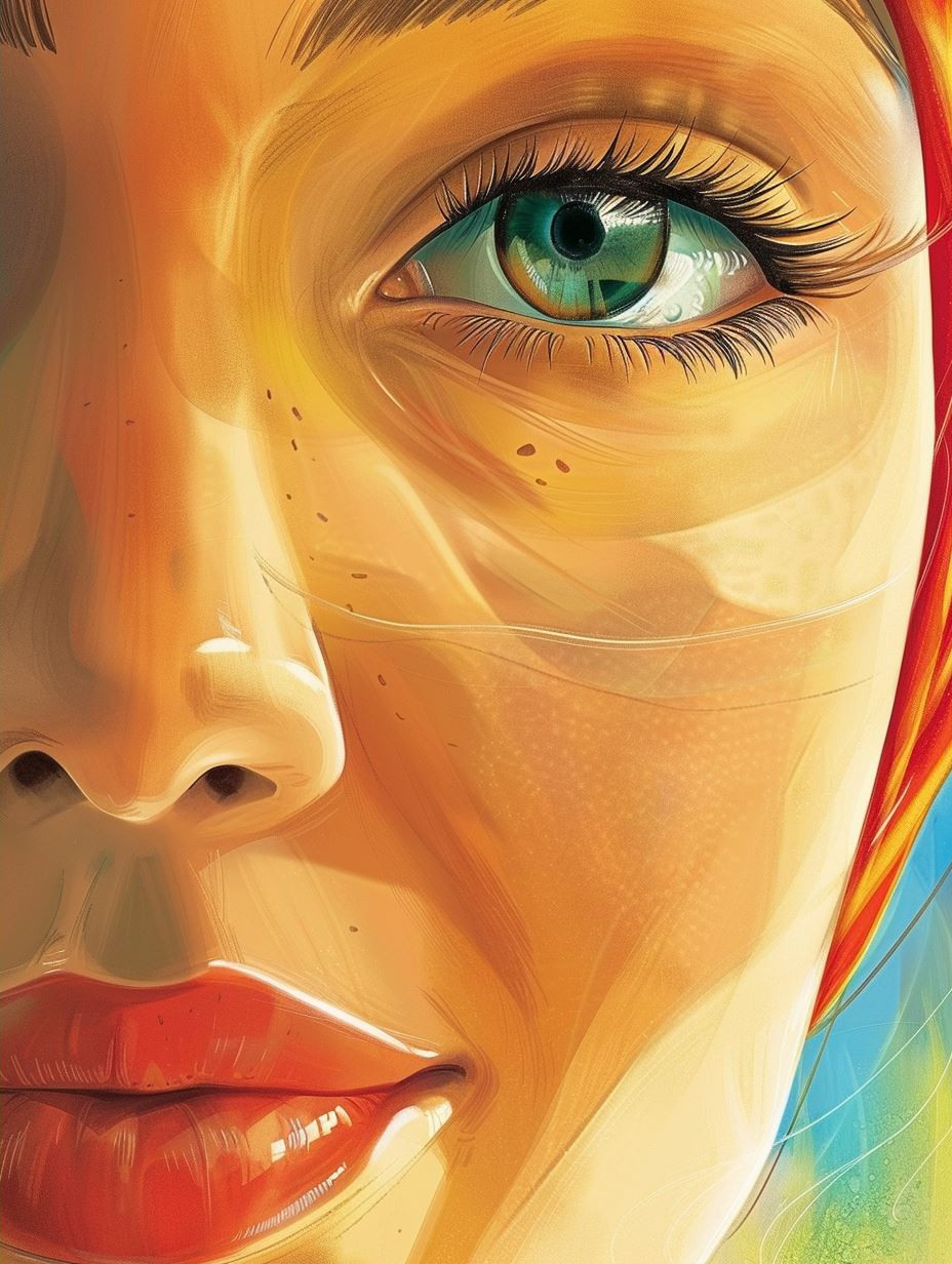 Golden Hour Ethereal Portrait