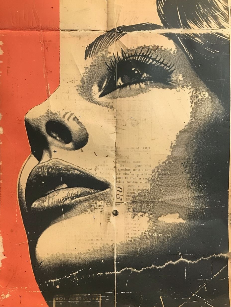 Vintage Pop Art Collage