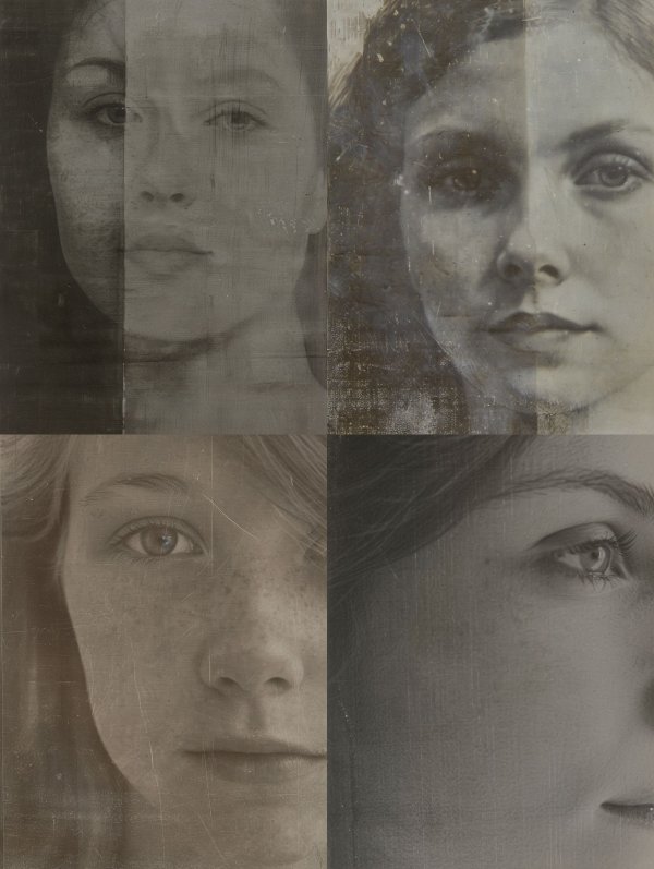 Ethereal Ghostly Portrait