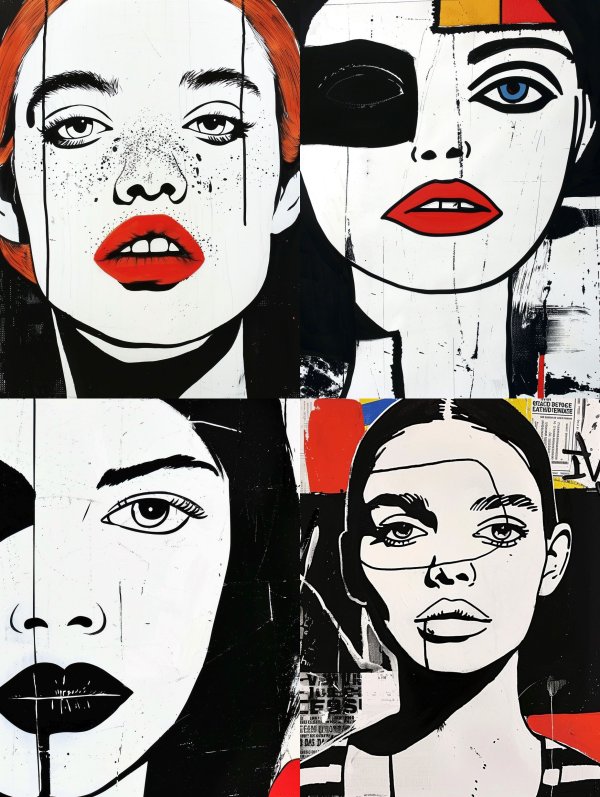 Bold Pop Art Portraiture