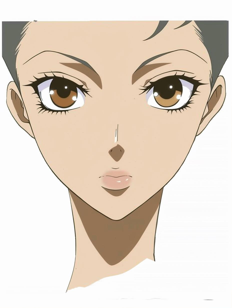 Minimalist Modern Anime Portrait - Image 1