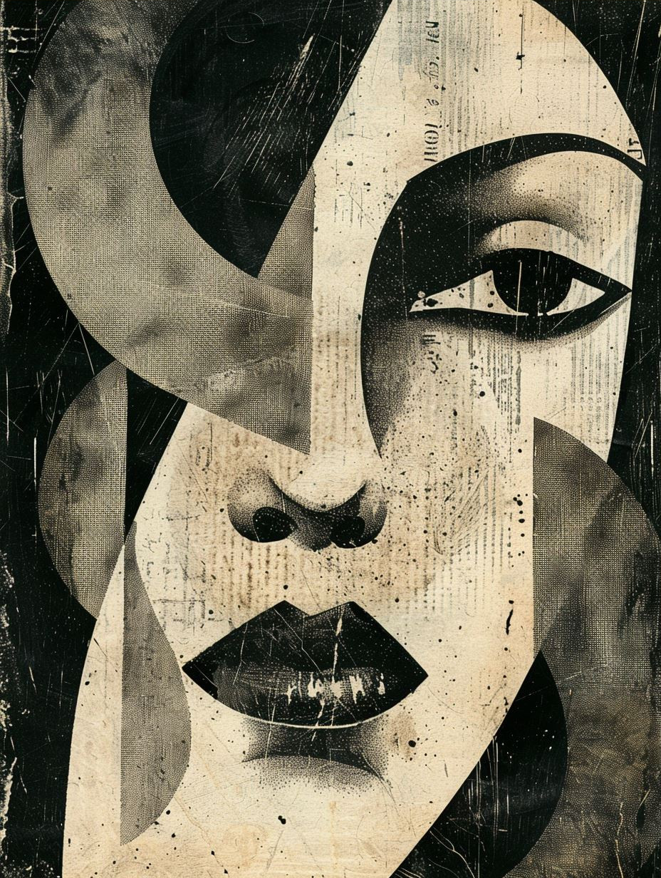 Dualistic Noir Portrait Study - Image 3