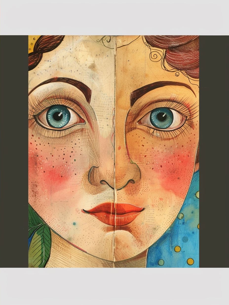 Sun Kissed Watercolor Gaze 2