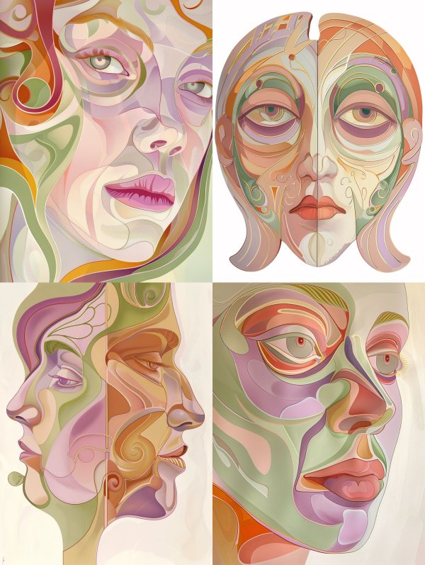 Fluid Ethereal Portrait