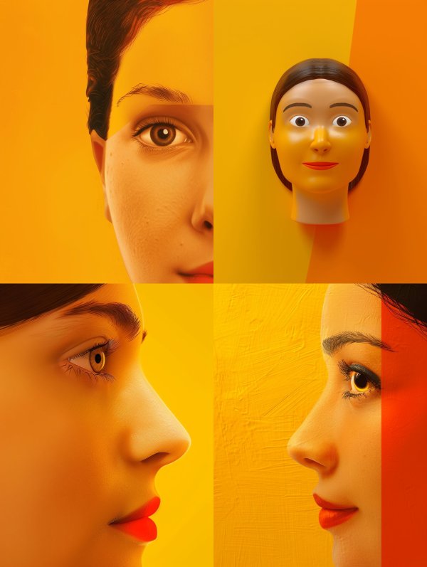 Golden Gaze Minimalism