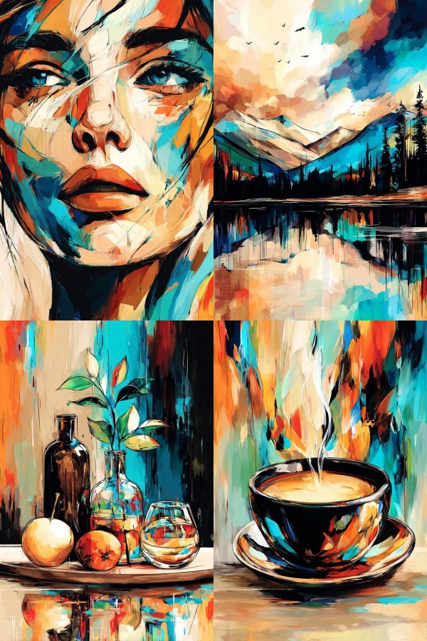 Chromatic Soul Portrait