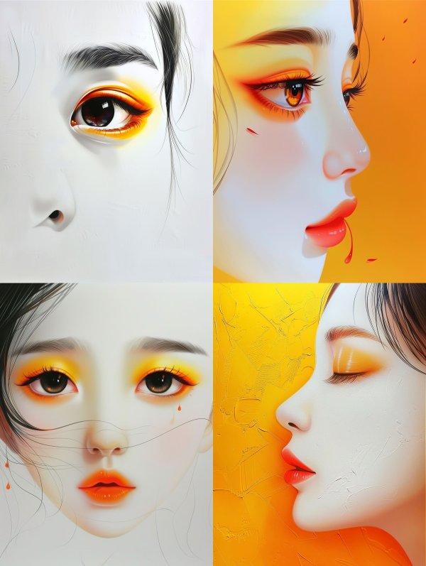 Golden Gaze Minimalism
