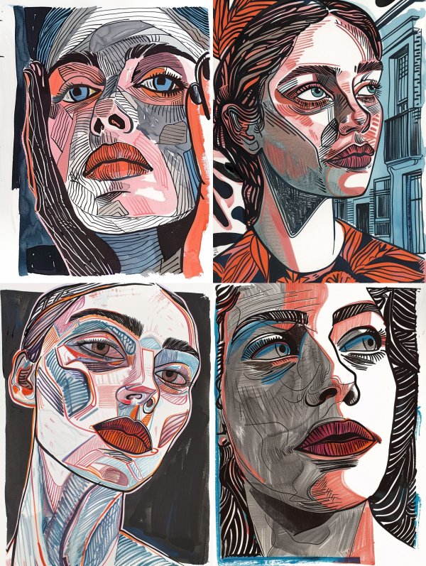 Fragmented Soul Portrait 2