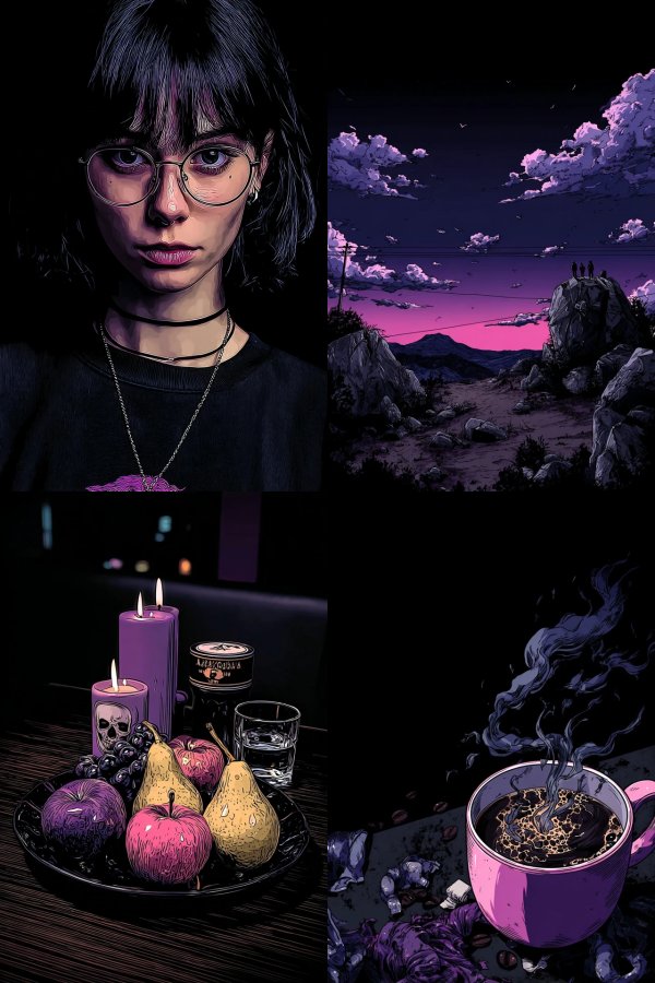 Neon Noir Gaze