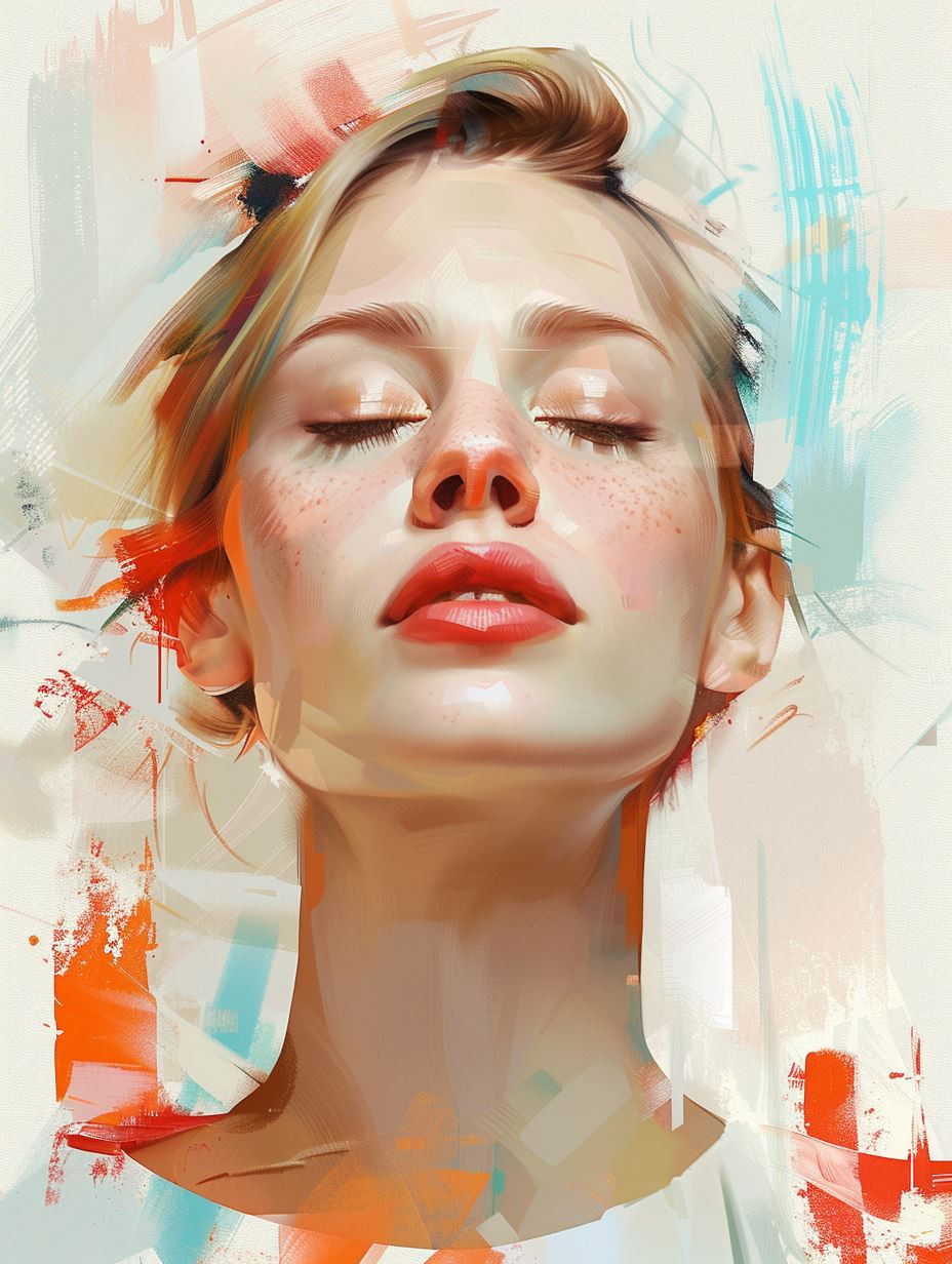 Fragmented Ethereal Beauty