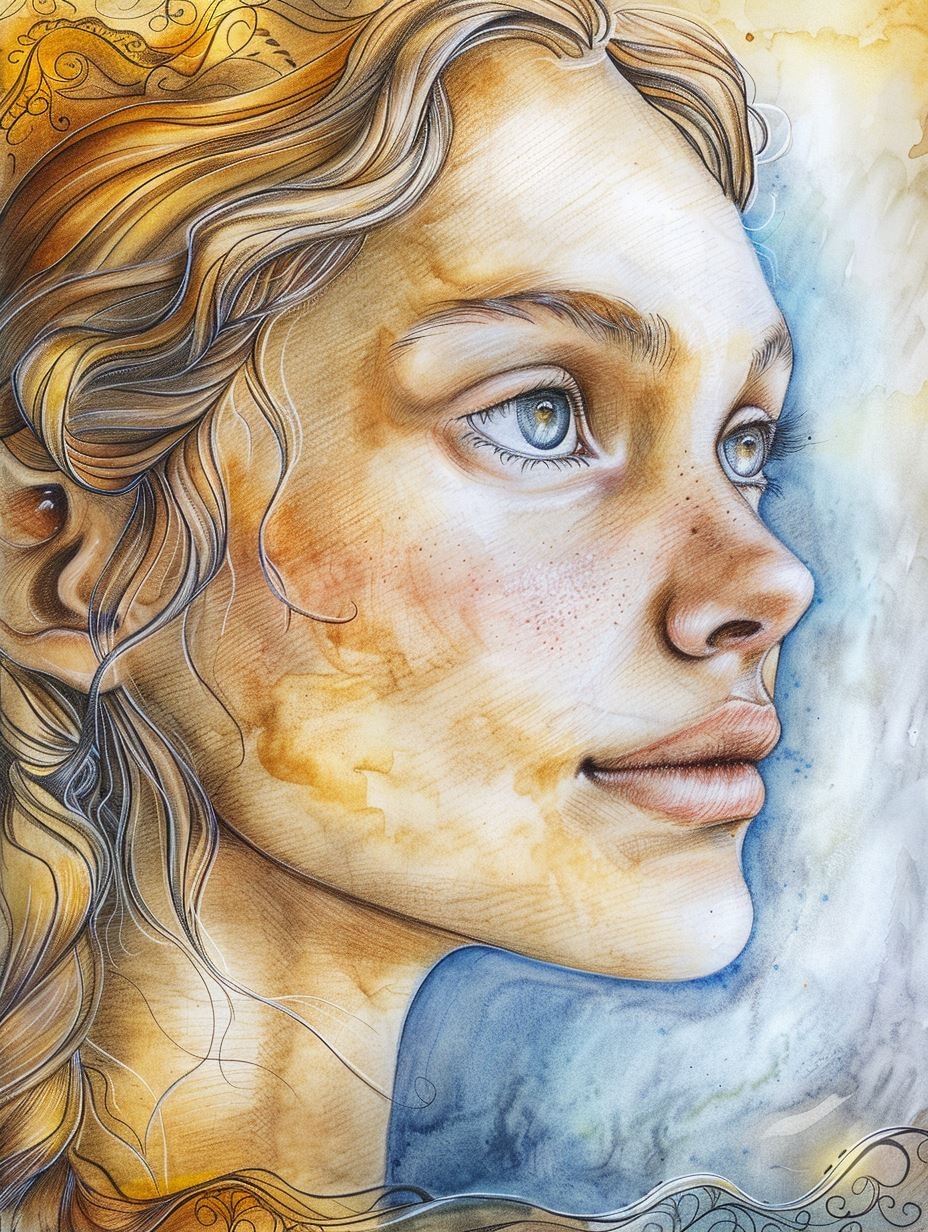 Ethereal Gaze of the Wanderer