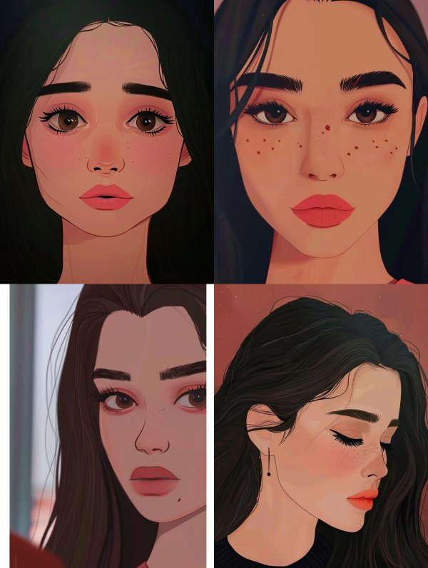 Velvet Gaze Portrait