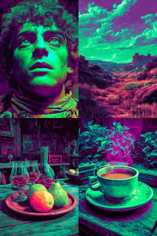 Neon Psychedelic Soul