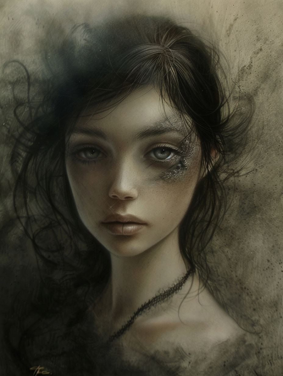 Haunting Gaze of Shadow