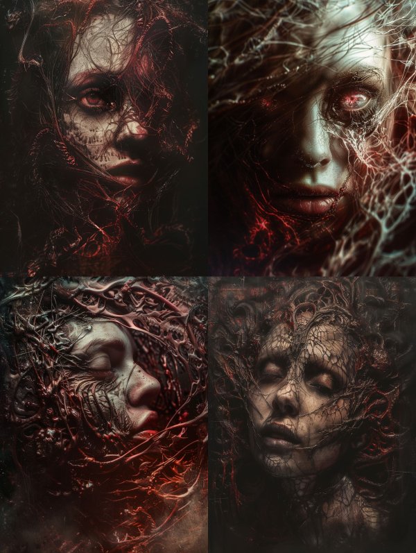 Crimson Neural Nightmare