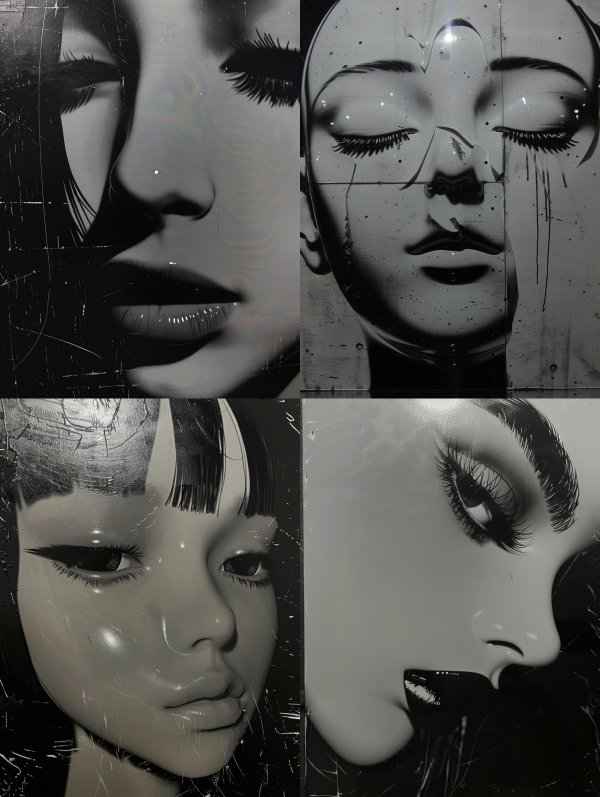 Noir Glass Elegance