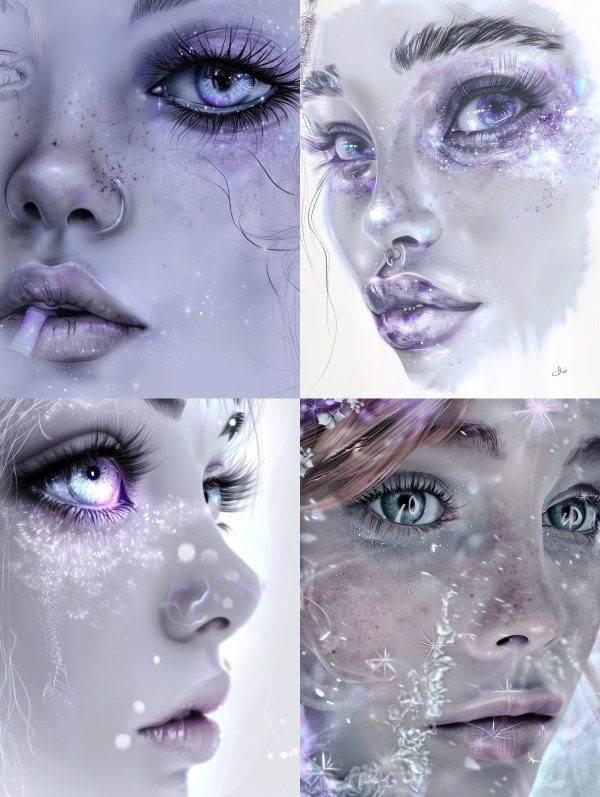 Celestial Violet Dream