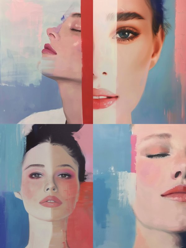 Ethereal Fragments of a Portrait