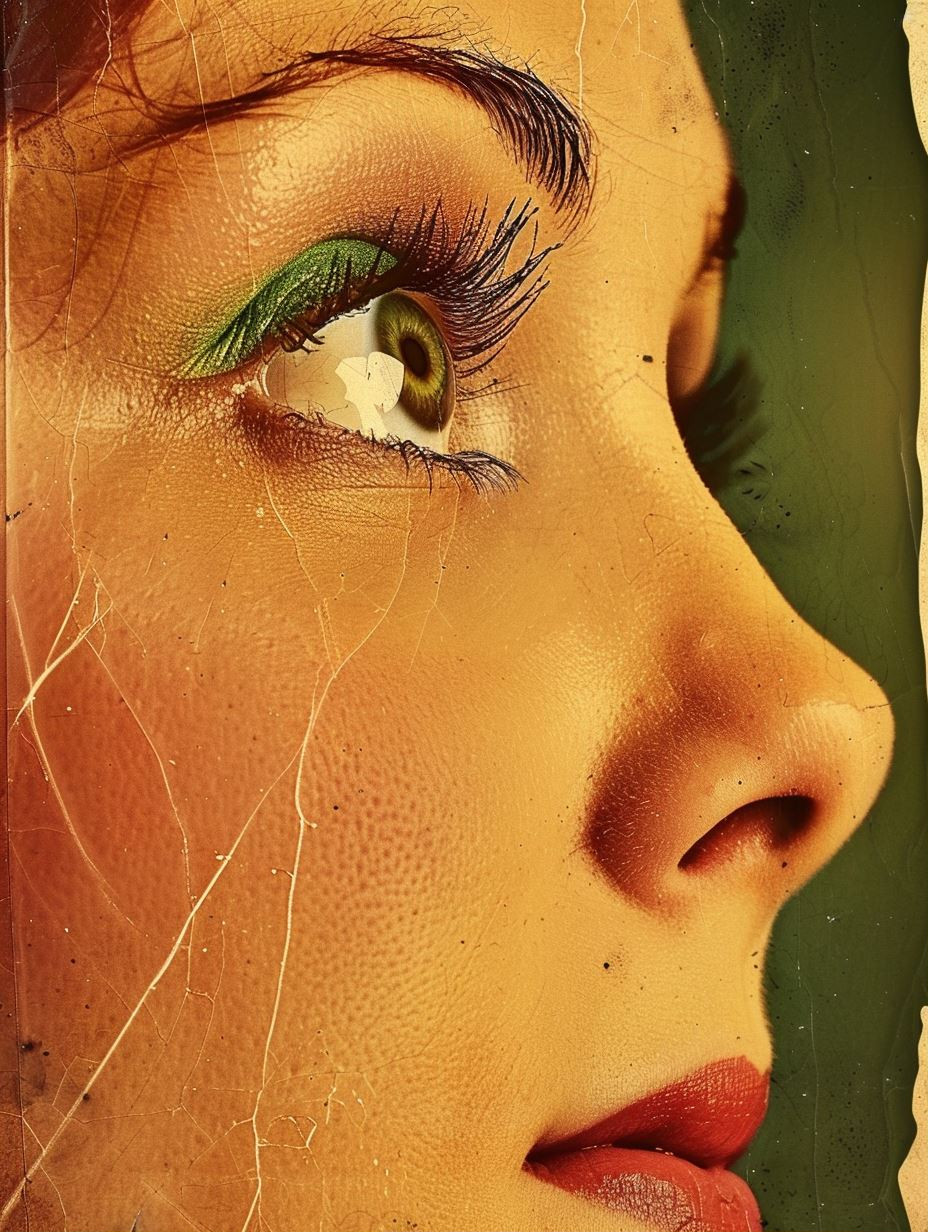 Vintage Gilded Gaze
