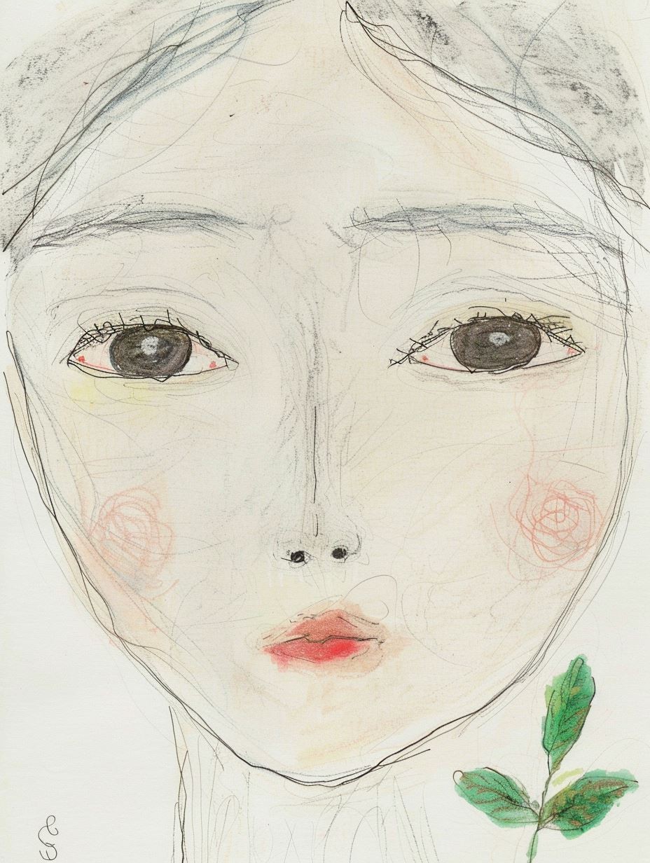 Ethereal Watercolor Muse