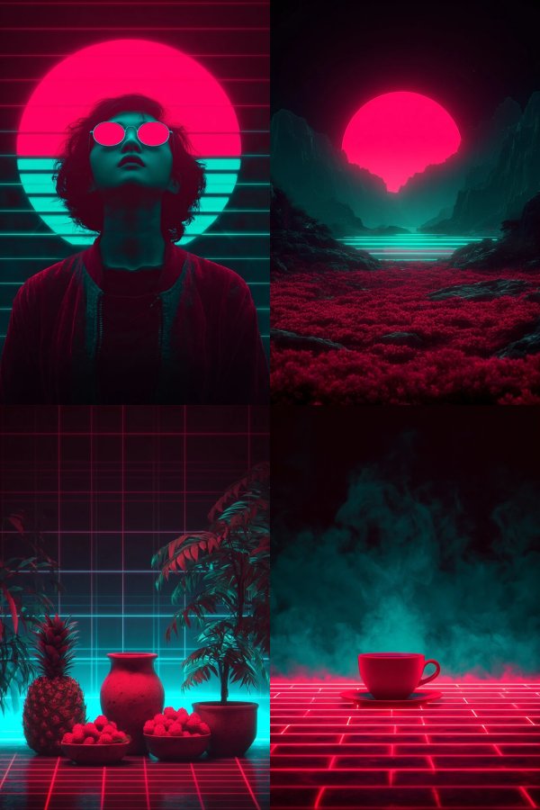 Neon Synthwave Dream