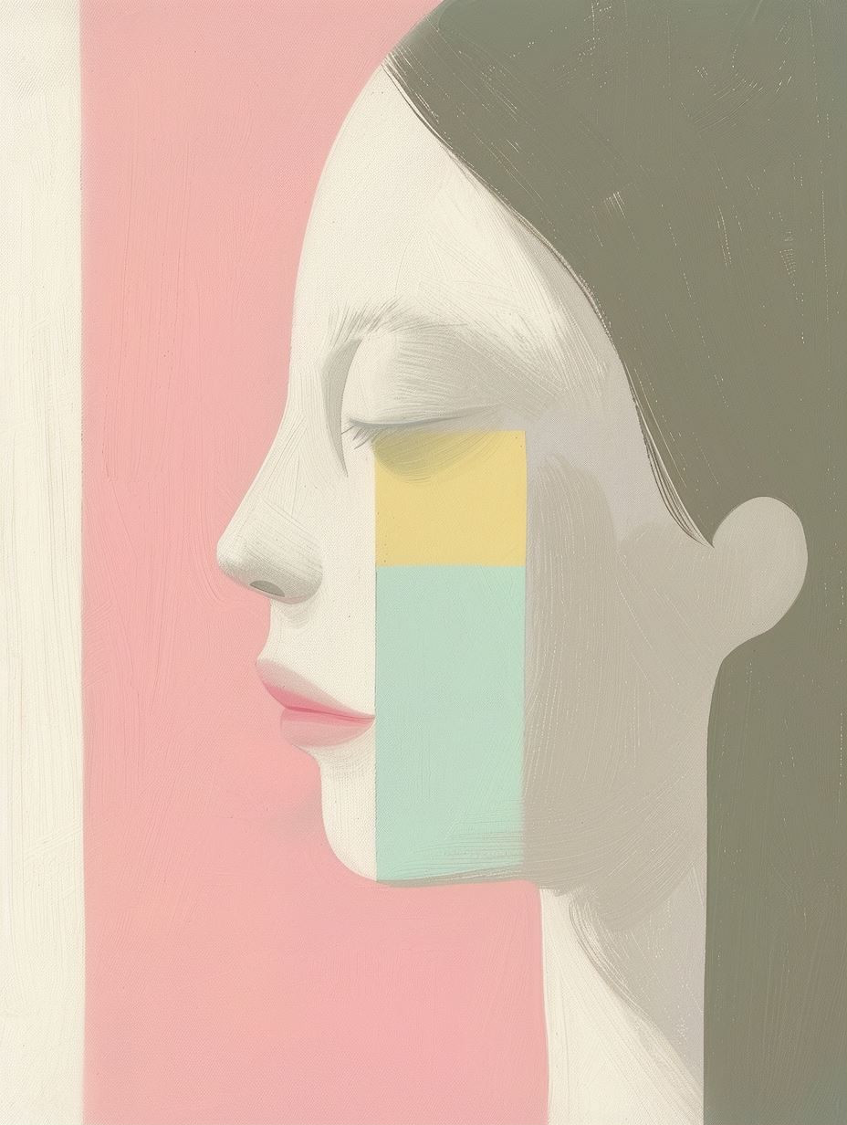 Pastel Dreams of Silent Thought