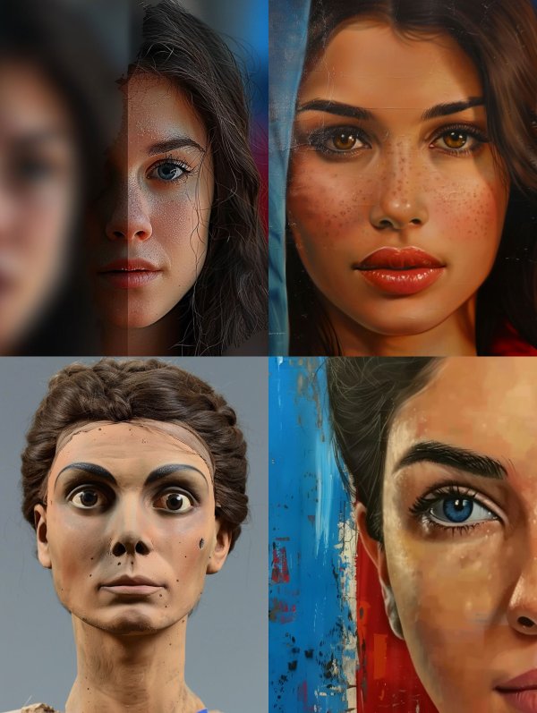 Diverse Portraiture Artistic Styles