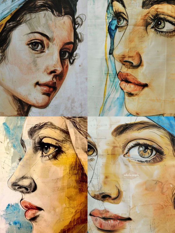 Vintage Sketch Elegance