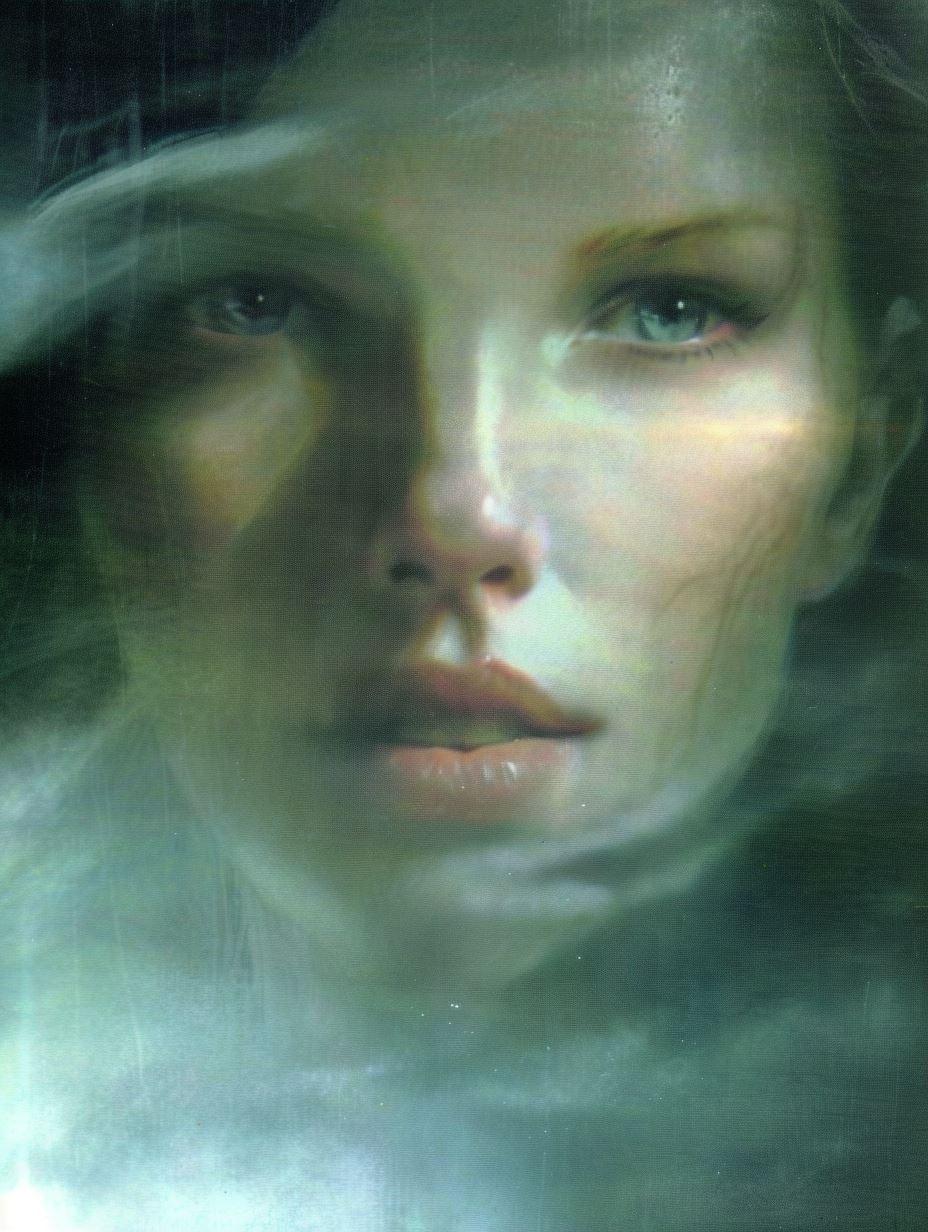Ethereal Emerald Gaze