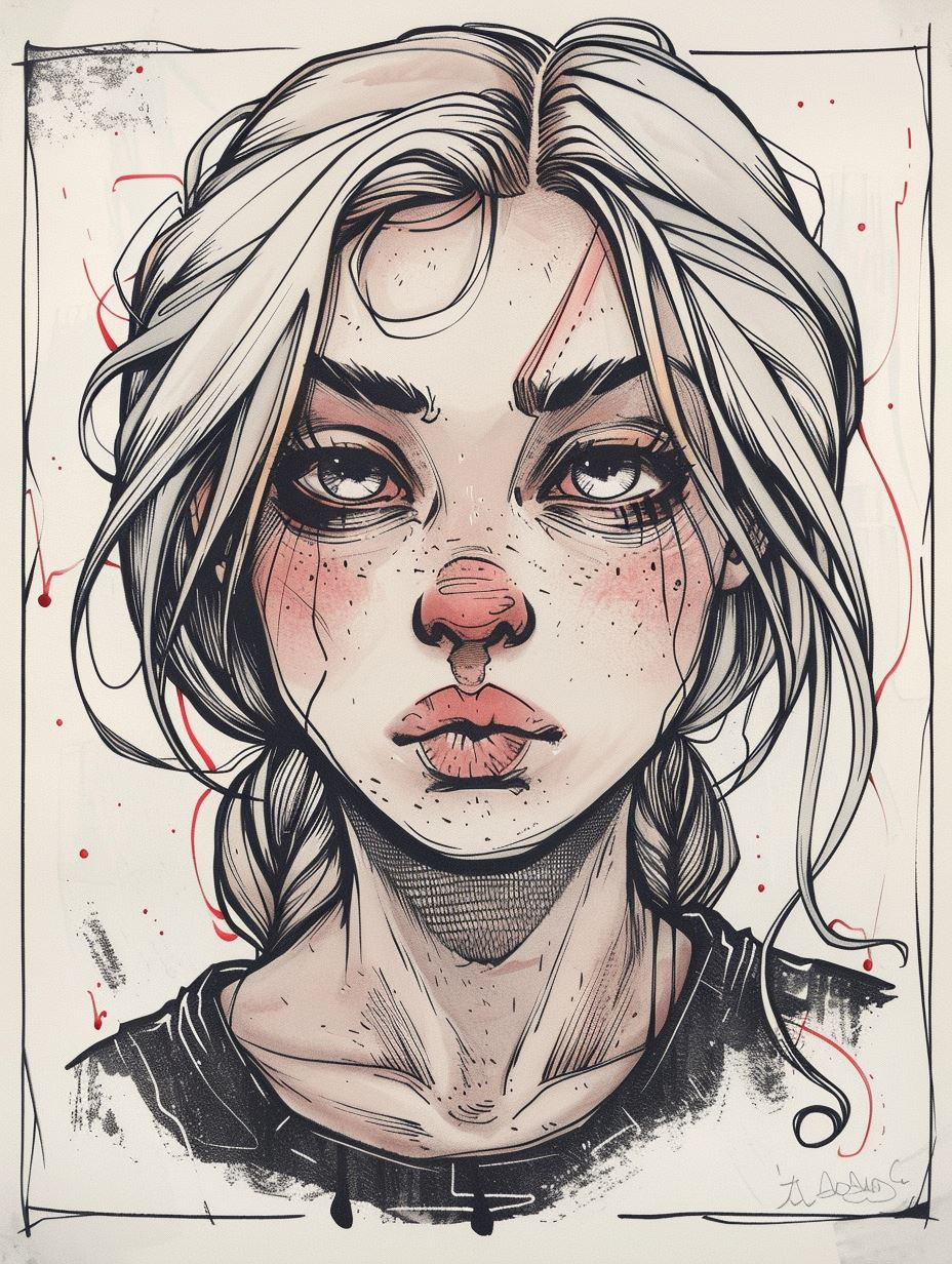 Ink Soul Portrait