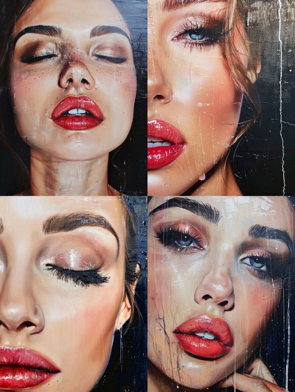 Hyper-Realistic Ethereal Portrait Study