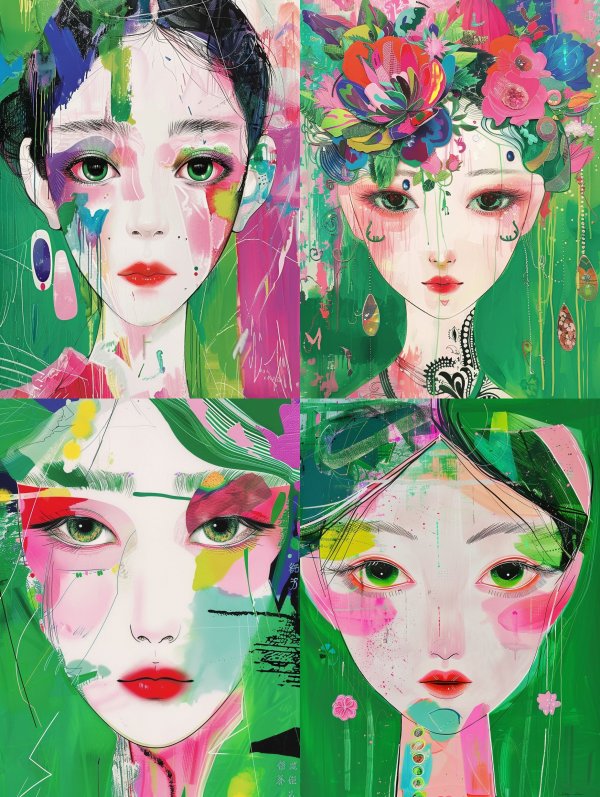 Prismatic Soul Portrait