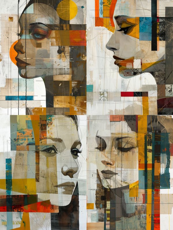 Fragmented Soul Portrait