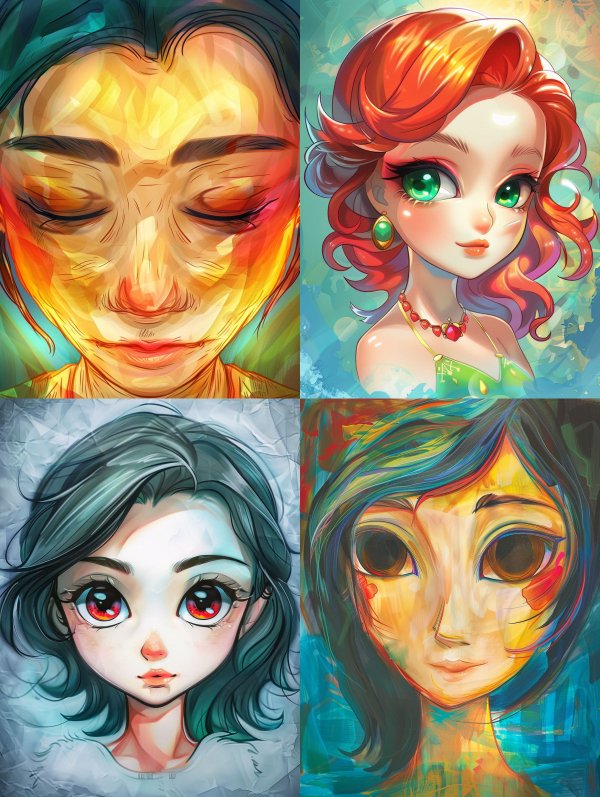 Radiant Inner Peace Portrait