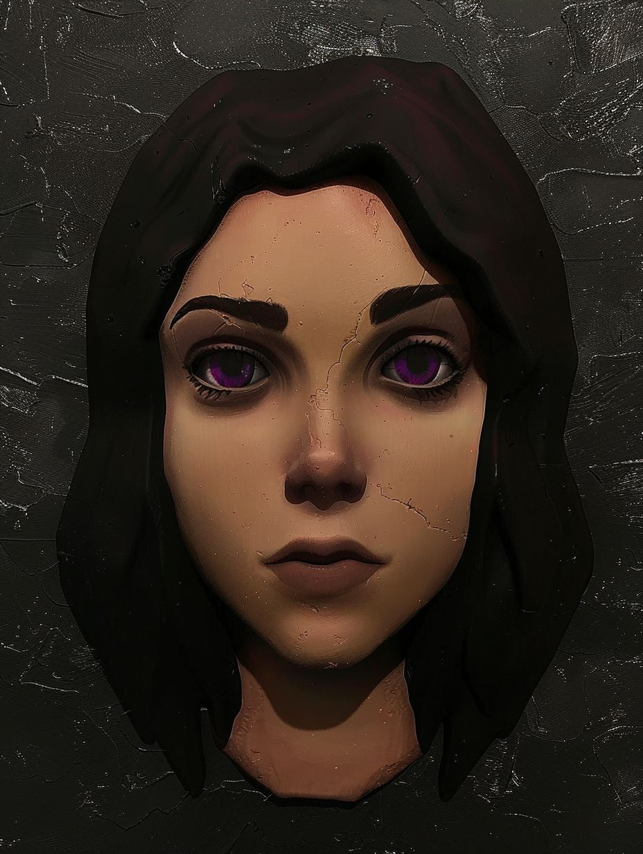 Mystic Violet Gaze - Image 2