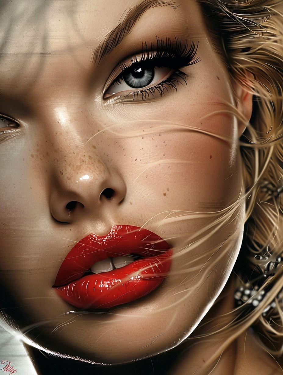 Gritty Glamour Portrait