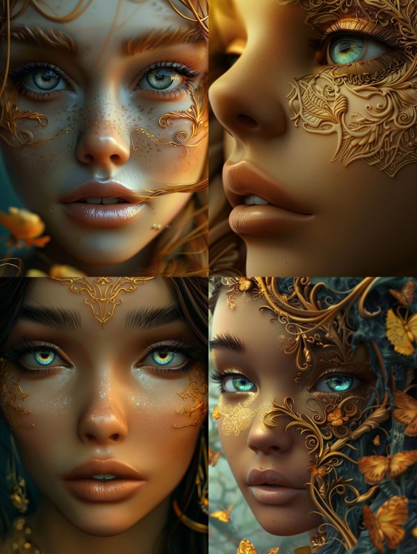 Golden Ethereal Glow