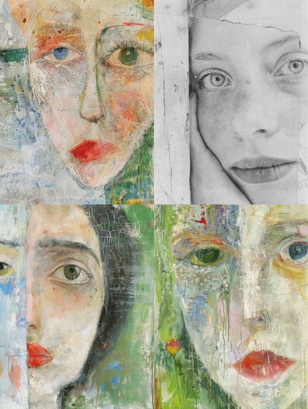 Abstract Ethereal Portrait