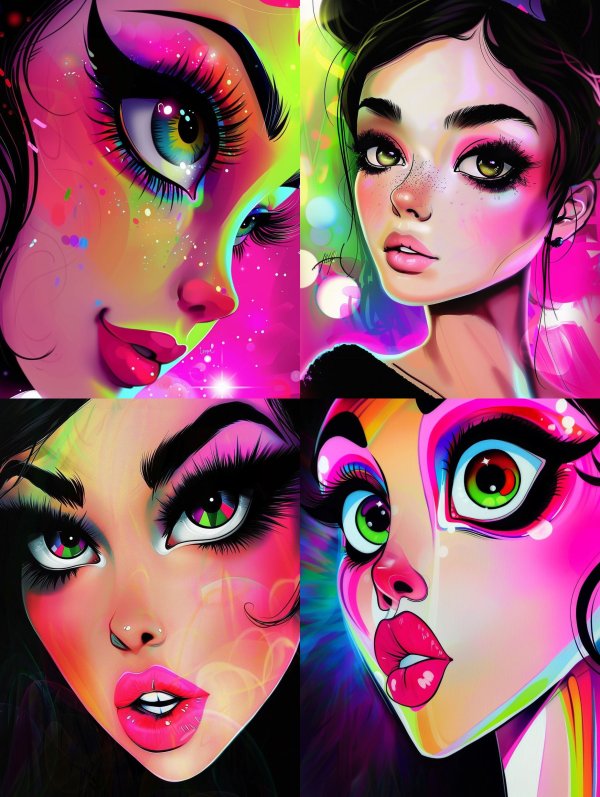 Neon Prism Dream