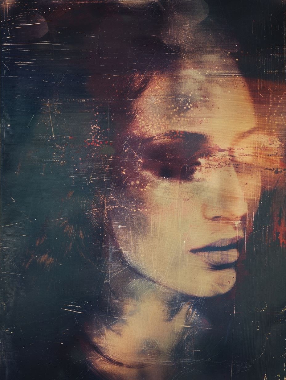 Ethereal Ghostly Portrait
