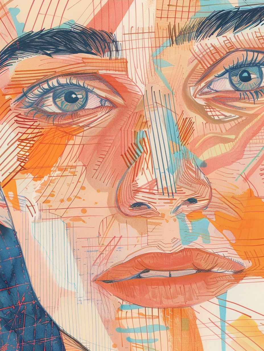 Fragmented Soul Portrait