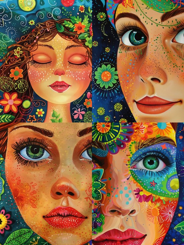 Floral Dreamscape Muse