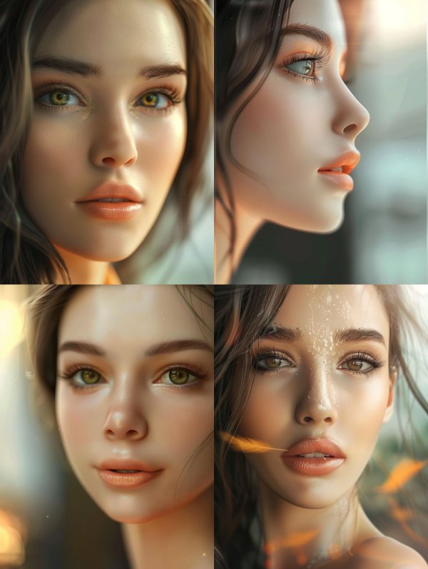 Ethereal Golden Glow