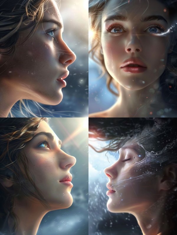 Ethereal Dewy Gaze